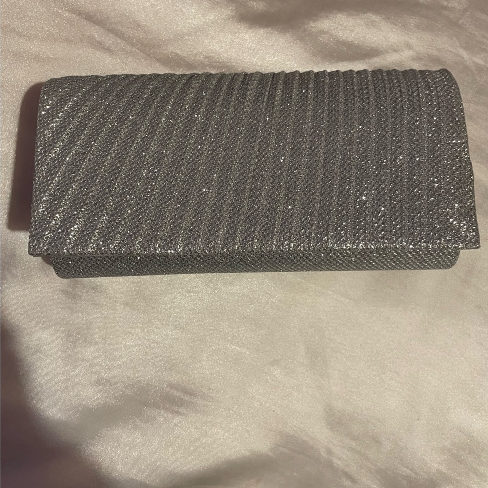 Elegant Silver Clutch